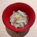 新ばし 星野 - 芋茎の吉野煮