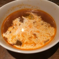 キャトルラパン　神戸三宮 - 甘エビのポタージュ　カプチーノ仕立て