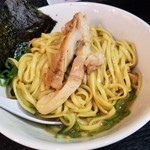 塩そば専門店 桑ばら - 鶏白湯和えそば～割りスープ付き～