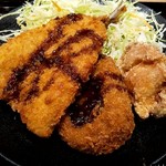 Yoshinoya - ミックスフライ定食
