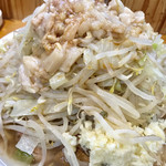 らーめん つの旨 - 大ラーメン(野菜マシ)【料理】