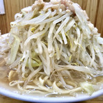 らーめん つの旨 - 逆から見ても恐ろしい量です（笑）【料理】