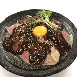 煮干ラーメンとローストビーフとステーキ パリ橋 - 