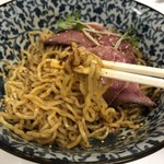 煮干ラーメンとローストビーフとステーキ パリ橋 - 