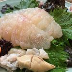 小魚料理 とみ助 - 虎魚のお造り