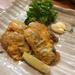 小魚料理 とみ助 - 牡蠣バター焼