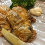 小魚料理 とみ助 - 牡蠣バター焼き