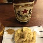 立ち呑み くにし - 穴子天ぷら