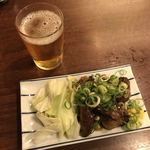 立ち呑み くにし - 牛ココロタレ焼き