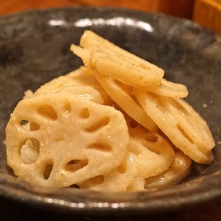 居酒屋 大江戸 - 料理写真:れんこん胡麻酢和え