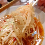 上海華龍 - 【2019.10.11(金)】四川風もやしラーメンの麺