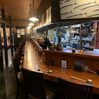 厨房を眺めながら、お食事をお楽しみ下さい。