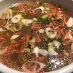 つけ麺一燈 - 海老と浅利の和えつけ麺