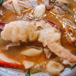 糸庄 - 控え目な小さな海老天