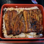 鳥峰うなぎ店 - ちょっと小さいもんねぇ