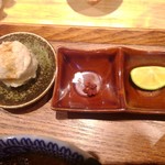 中華蕎麦 とみ田 - 心の味焼売 塩 辛味 すだち