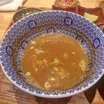 中華蕎麦 とみ田 - スープ割り