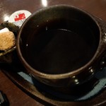 Cafe Umameshi Go - ドリンクセットのホットコーヒー