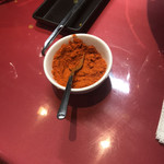 Handi レストラン - 全体的にマイルドだったけど、足りない人はこれで辛さを調節