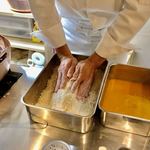 箱崎 井のかわず - 特製の生パン粉を纏わせ（承認済み）