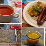 Kleine Scheidegg - ランチ。クライネシャイデック(Kleine Scheidegg,Swiss)食彩品館.jp撮影