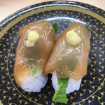 はま寿司 - 漬け真いか耳 (90円)