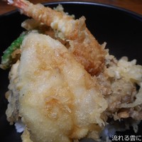 麻布箪笥町 天涼庵 - 特製天丼