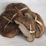 grilled shiitake mushrooms