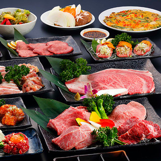 Walk in on the day! All-you-can-eat A4 rank meat! Also for girls' night out◎