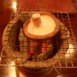 湯の岳庵 - 椎茸炭火焼