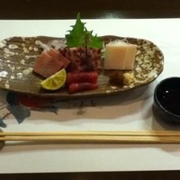 新どおぞの - 鯨刺し身四種盛り