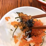 拉麺 イチバノナカ - いくら飯