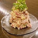 飲んべぇ食堂 らくだ屋 - 鯵のなめろう