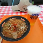 袖ヶ浦カンツリークラブ 袖ヶ浦コース - 味噌ラーメン・中生