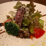 御肉 平川 - ローストビーフのサラダ