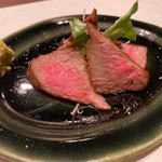 御肉 平川 - サーロインお刺身