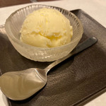 御肉 平川 - ゆずシャーベット