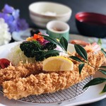 Ichikiri - 【特大】海老フライ定食