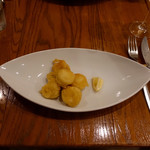 ラ･マンチーナ - ヤリイカとマイタケのフリット