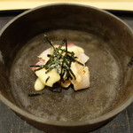 あま木 - 羅臼の鰤漬け、山芋