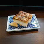 ラーメン来せと - 焼鯖漬け寿司150円(税込)