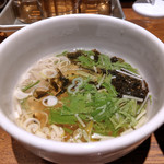 三田製麺所 - 鯛塩つけ麺ＳＡＯセット～☆