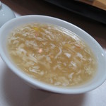 華勝楼 - 海鮮入りコーンスープ