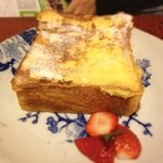 Sarei - かなり分厚いフレンチトースト
