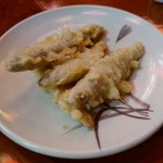 Izakayaipponyari - せんべろのおつまみ(きびなごの天ぷら)