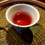 サンドセラピー砂羽 - 最後は1000円で会員になるとローズヒップのお茶も出して頂けます。