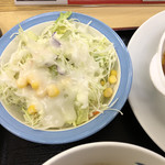 松屋 - 野菜サラダ。