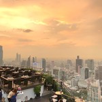 Vertigo & Moon Bar - 黄昏時に来て、夕闇への変化を楽しむ