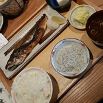 神保町魚金 弐 - 鯖塩焼き定食＠1000円