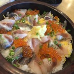 Washoku Resutoran Tonden - ランチ 「トロいわしちらし丼」